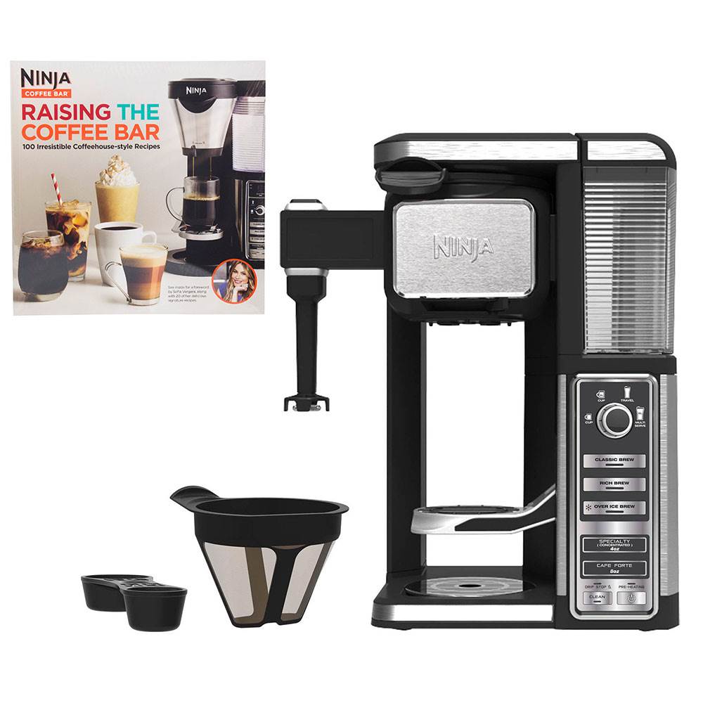 Ninja Coffee Bar Single Serve With Recipe Book Certified Refurbished