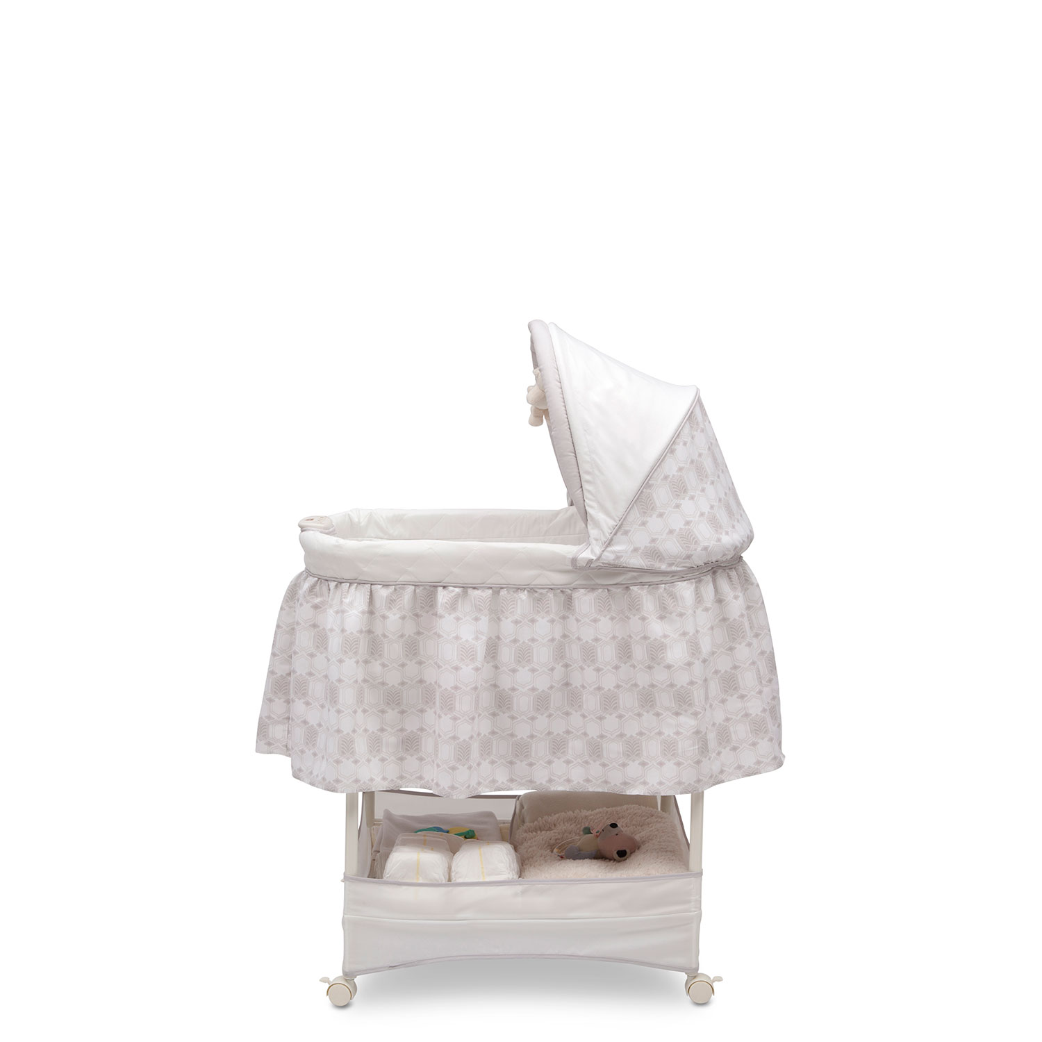 delta children's products gliding bassinet