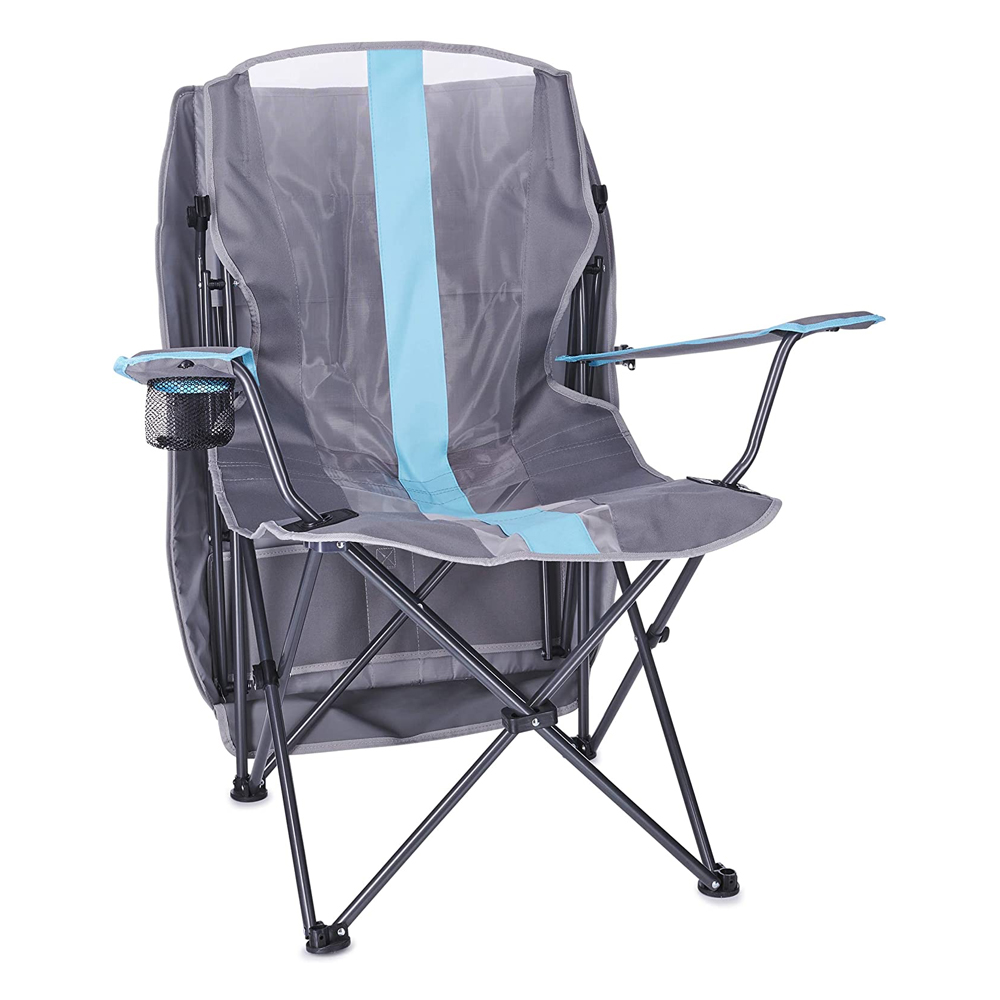 Kelsyus Premium Portable Camping Folding Lawn Chair With Canopy