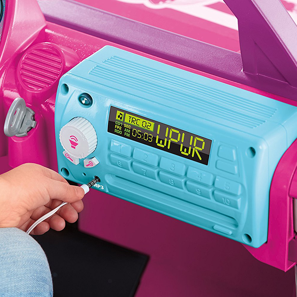 fisher price barbie jeep power wheels