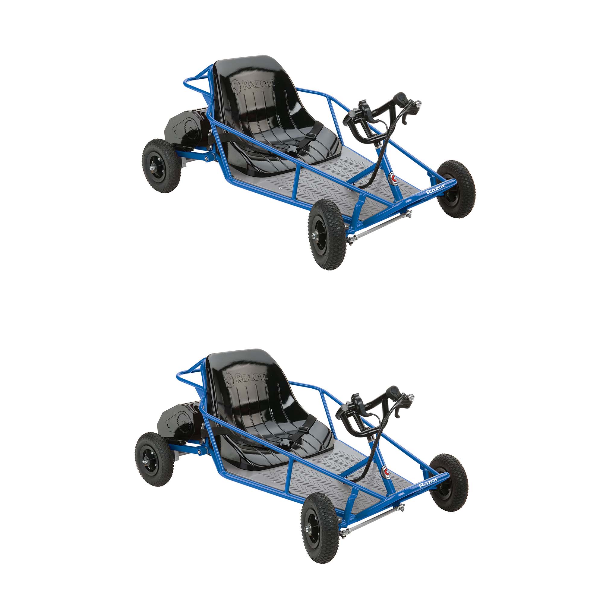 Blue Razor 25143540 Kids Youth Single Rider Electric Car Go Kart Dune ...