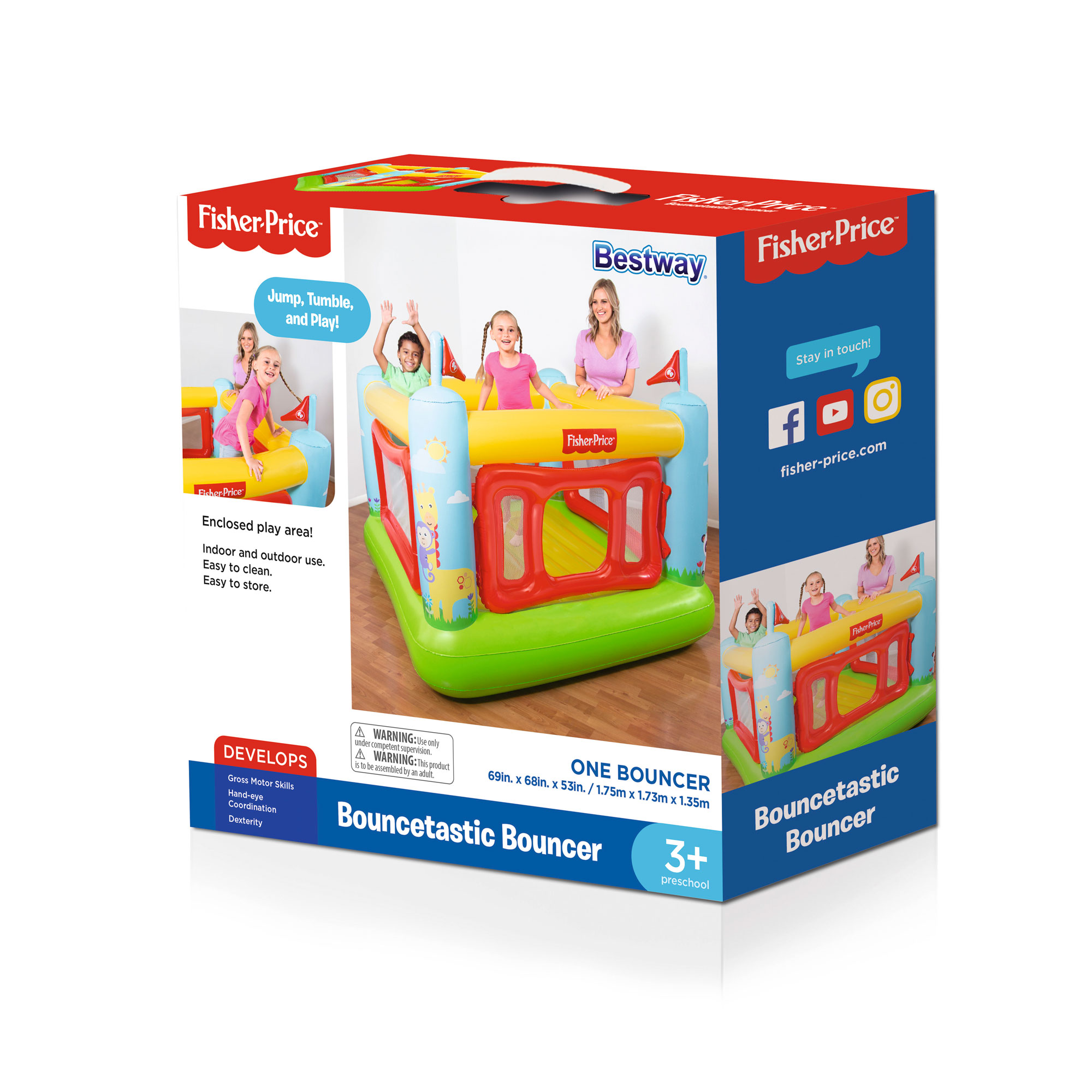 fisher price inflatable bouncer