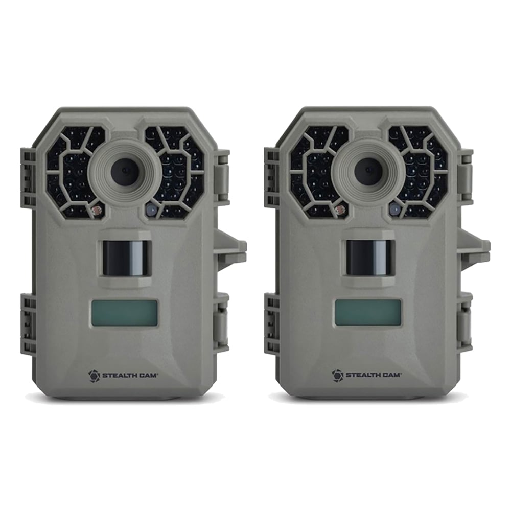 STEALTH CAM G42NGNC 10MP HD IR Game Trail Camera, 2 Pack (Certified ...