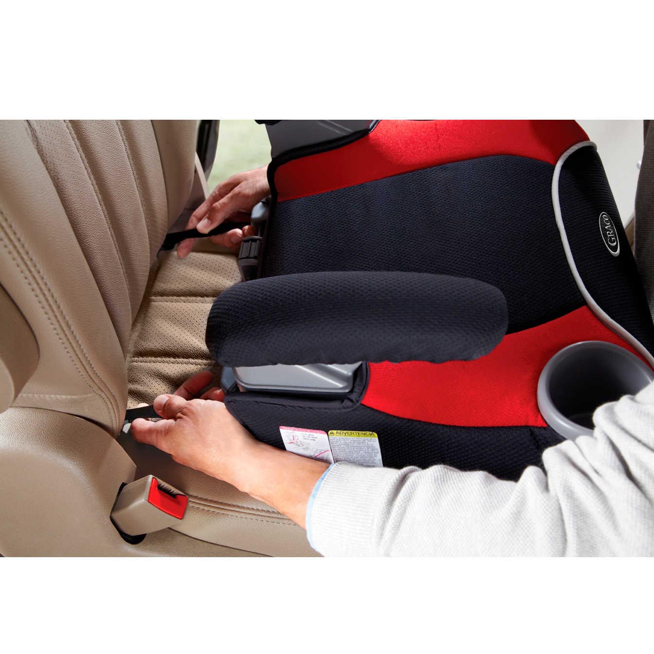 Graco AFFIX Toddler Backless Booster Seat with Cup Holder & Latch ...
