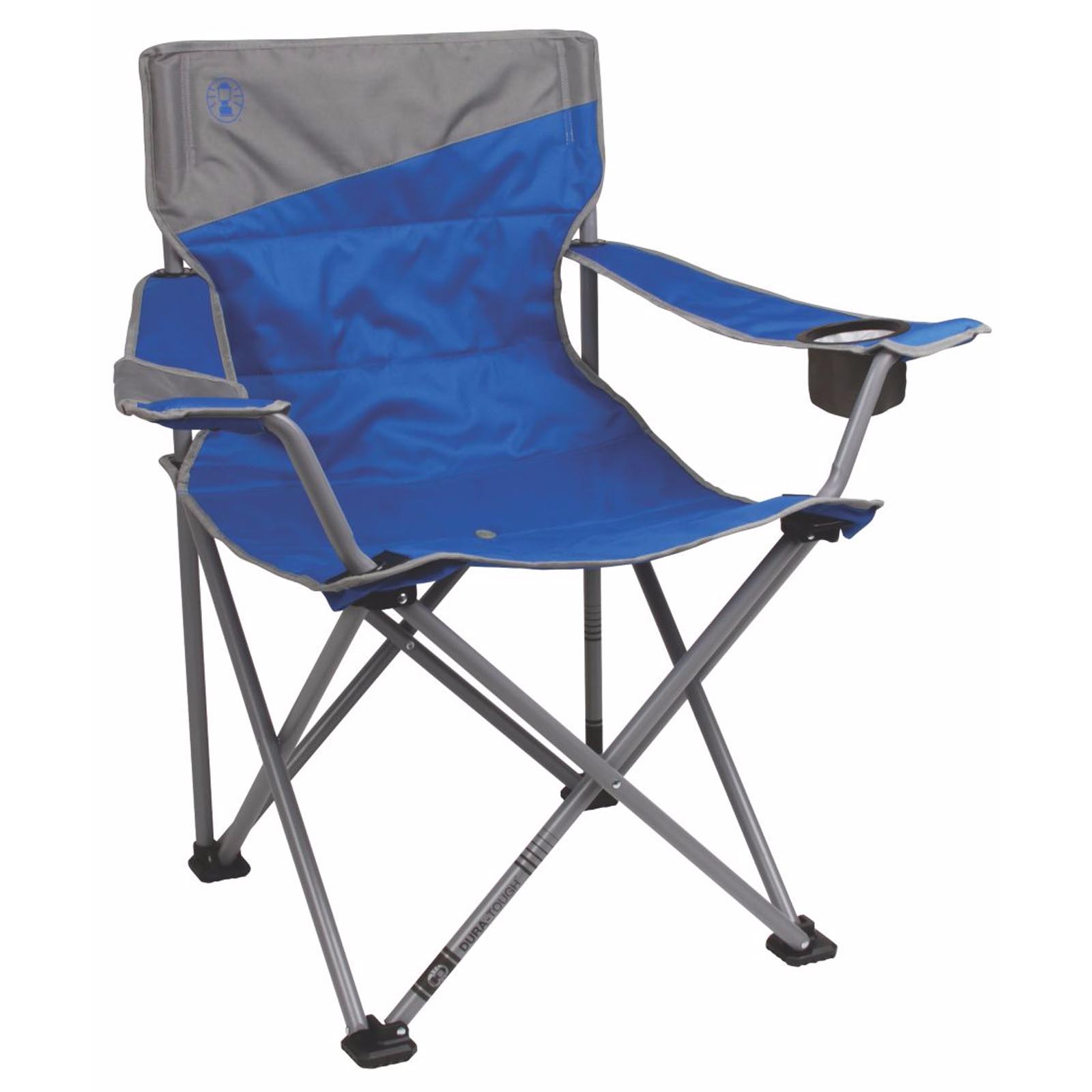 2) Coleman Camping Outdoor Beach Folding Big-N-Tall Oversized Quad ...