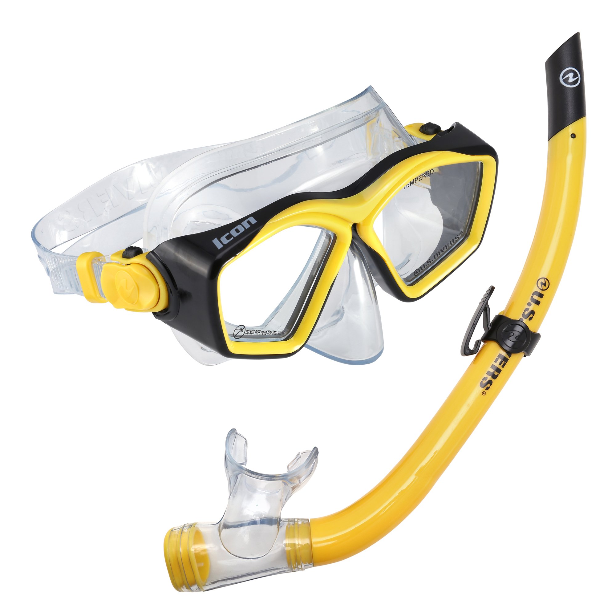 U S Divers Easily Adjustable Snorkeling Combo For Adults One Size Fits Most Sc