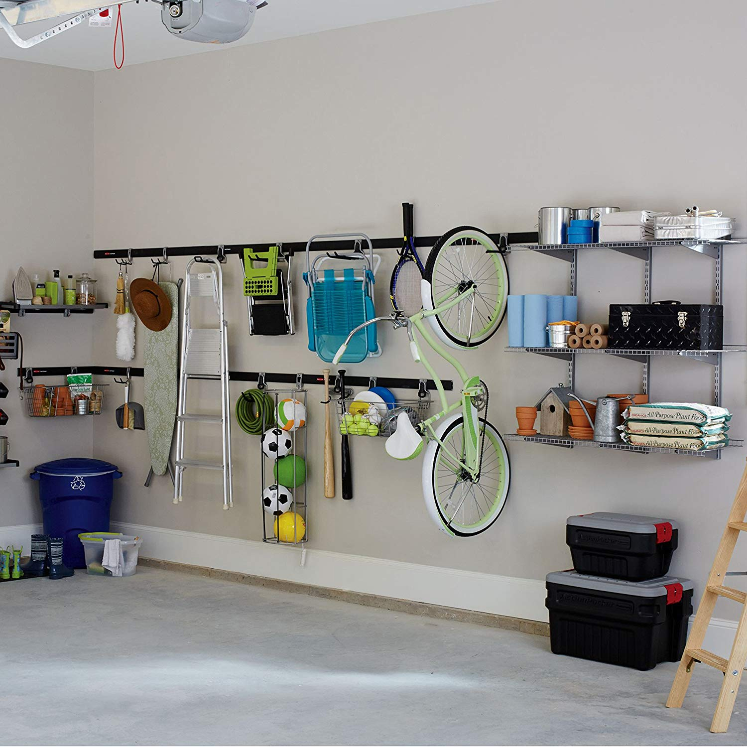 rubbermaid fasttrack bike hanger