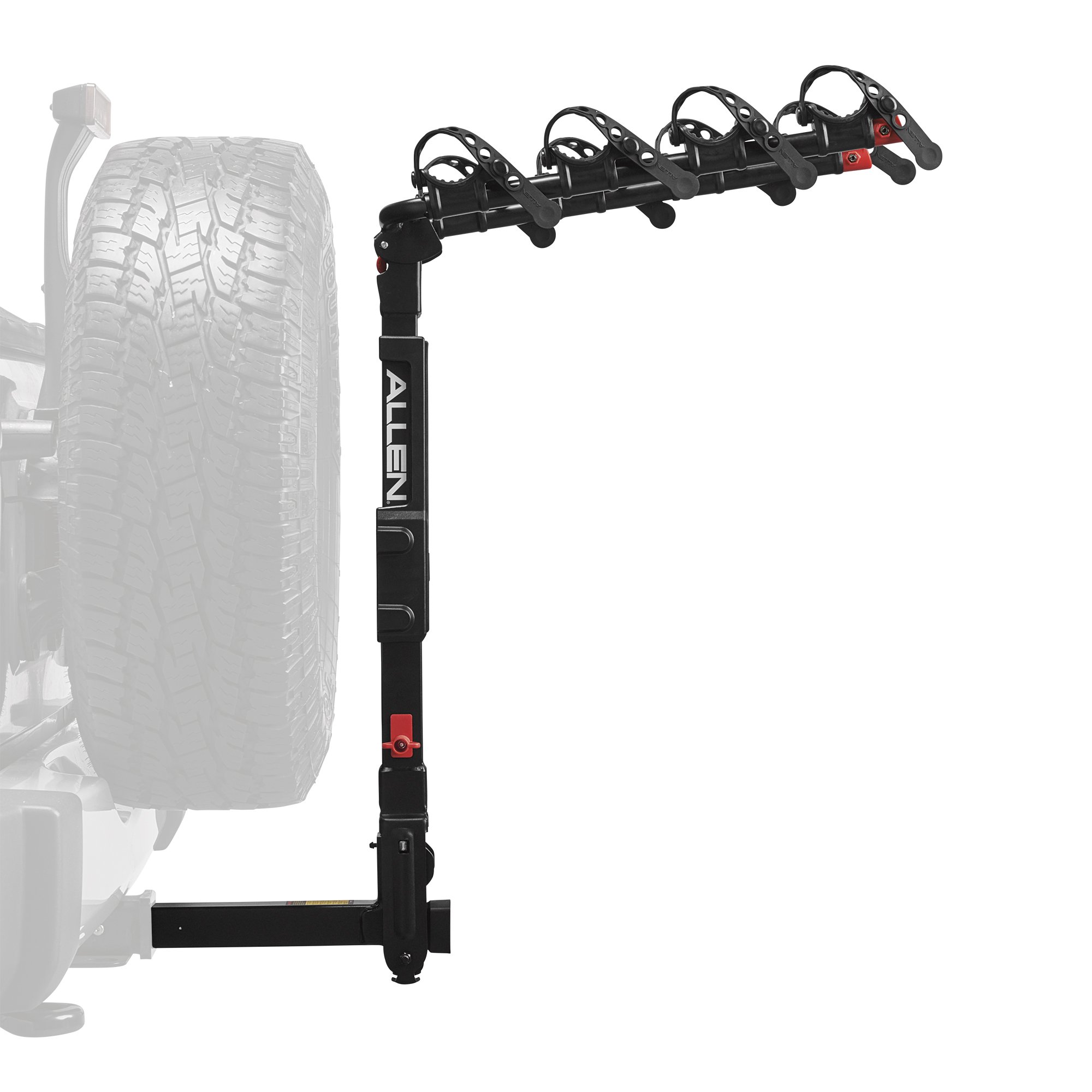 allen premier locking 4 bike rack