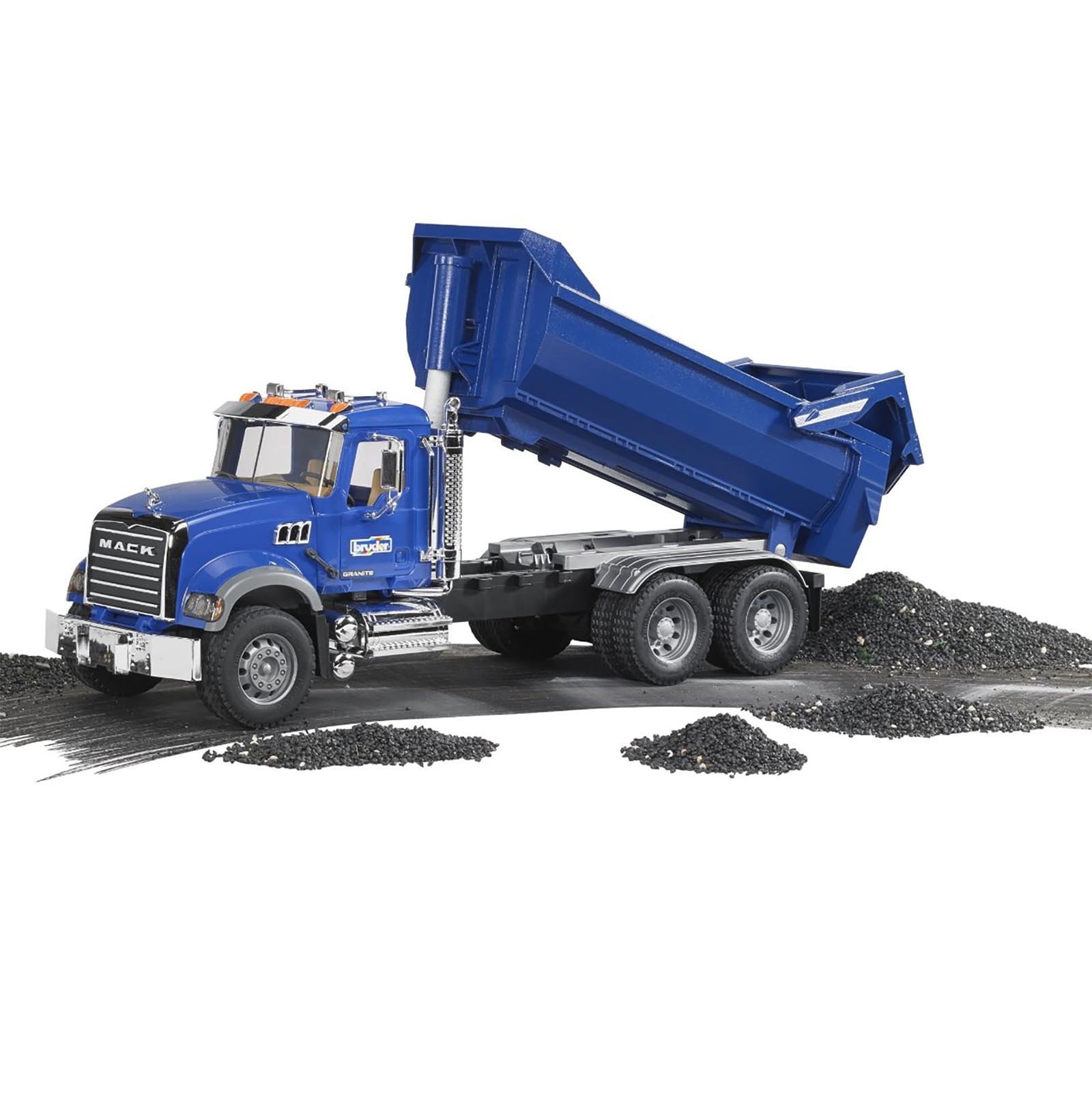 bruder halfpipe dump truck