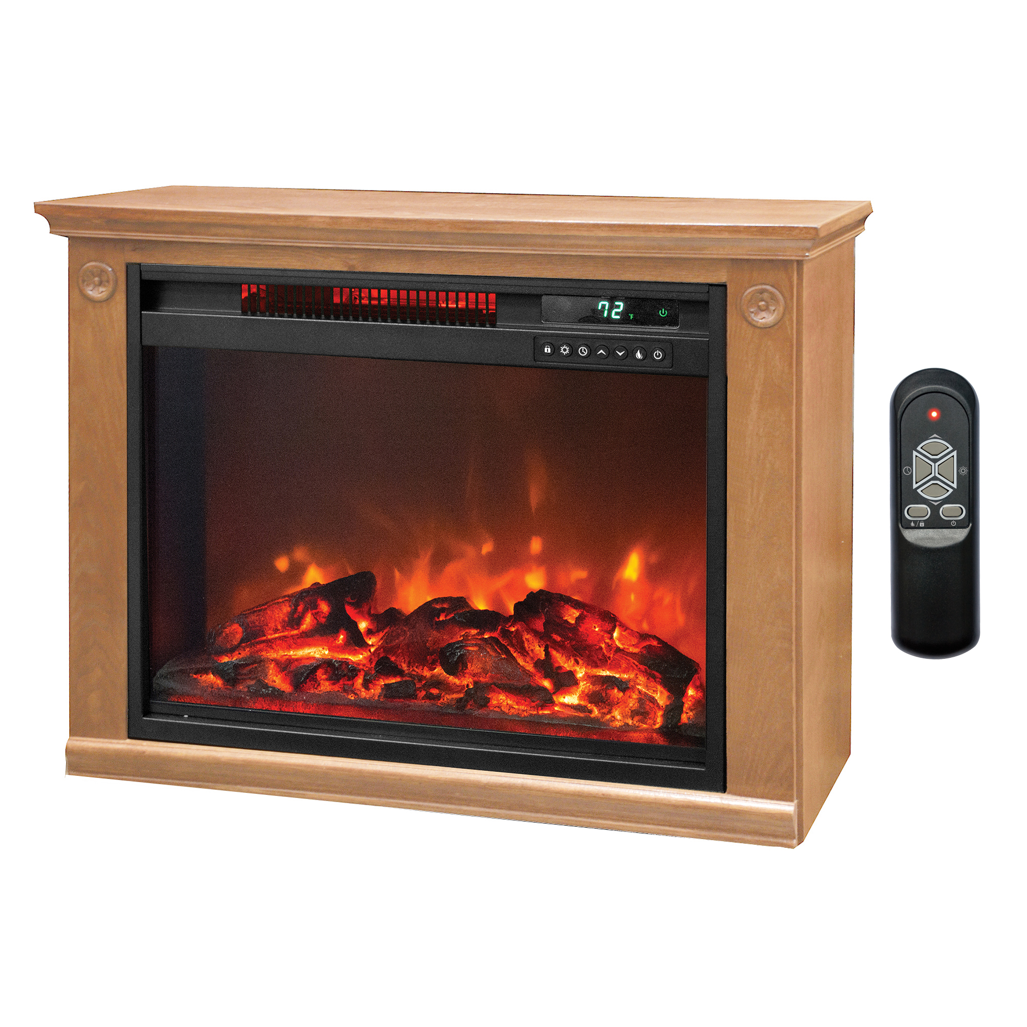 Lifesmart Large Room Infrared Fireplace Heater Ls Zcfp1008us