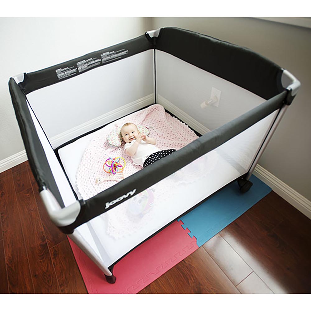 joovy room2 playard with twin nursery center