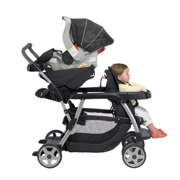 Graco Ready2grow Lx Duo Stand Ride Baby Stoller Metropolis