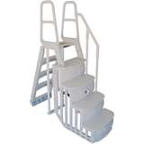 main access 200100t above ground swimming pool smart step and ladder system