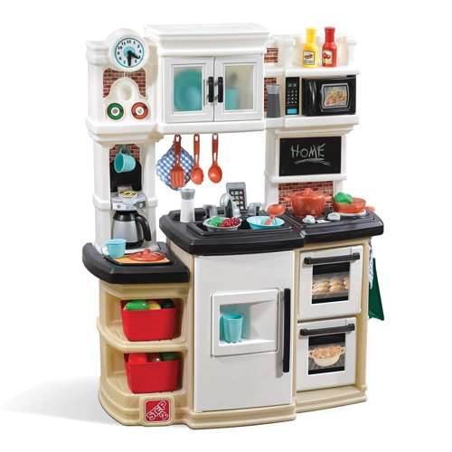 gourmet play kitchen set