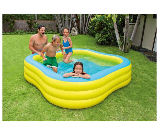 intex swim center family inflatable pool