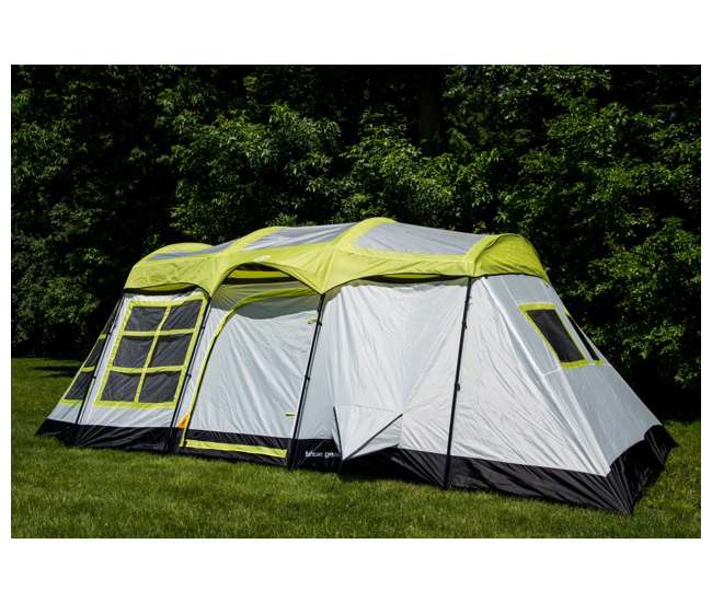 Tahoe Gear Glacier 14 Person 3 Season Family Cabin Camping Tent