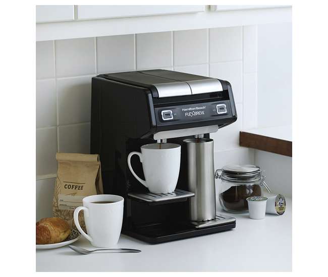 Hamilton Beach Dual FlexBrew Single-Serve Coffee Maker