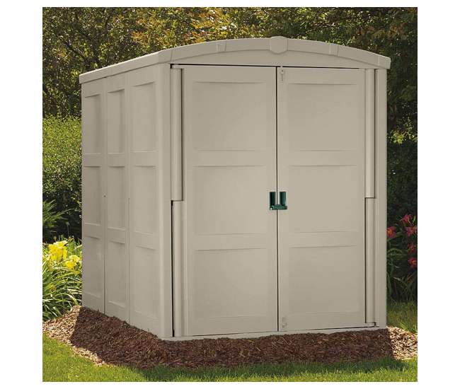 Suncast GS9000 Large Outdoor Storage Shed, 200 Cubic Ft 