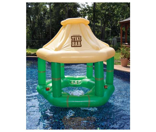 Swimline Inflatable Floating Tiki Bar | 90245 : VMInnovations.com