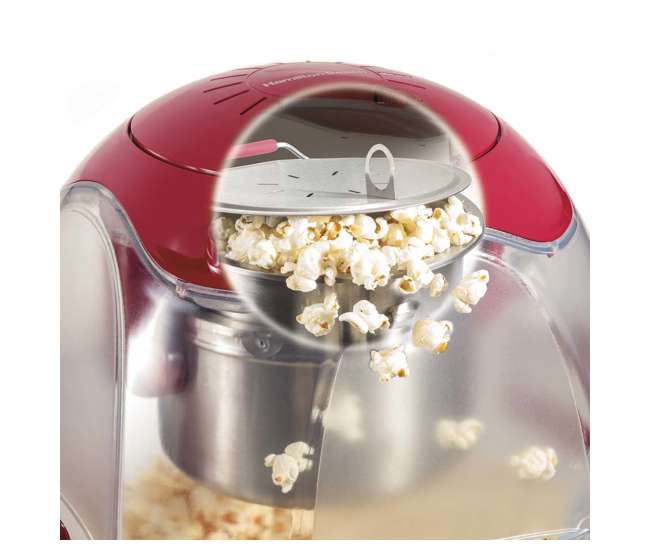 Hamilton Beach Party Popper Popcorn Maker, Red : 73310 : VMInnovations.com