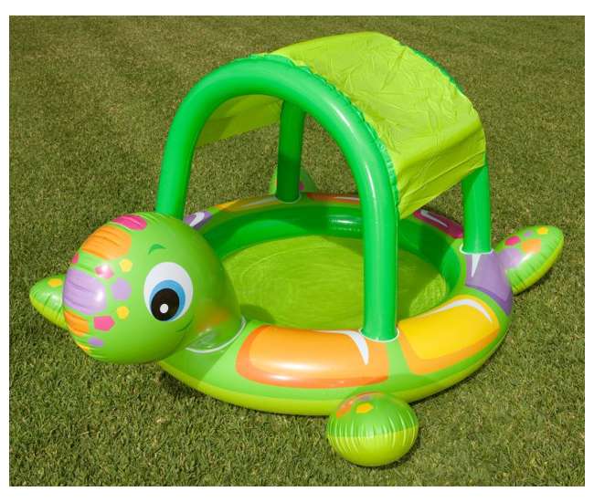 inflatable turtle pool toy