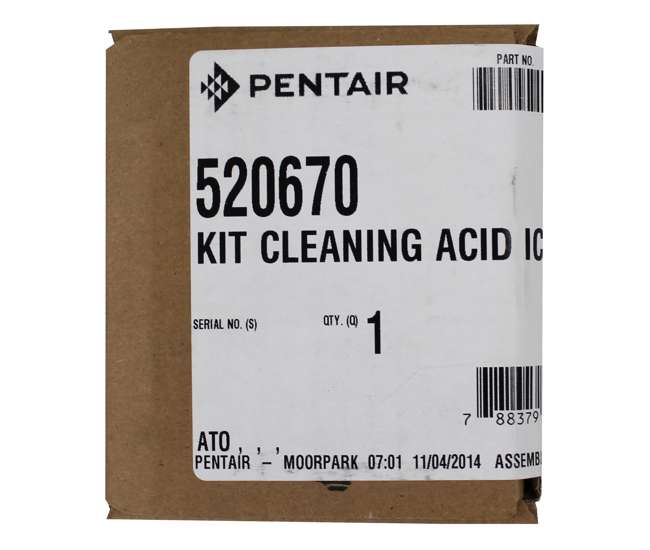pentair cleaning salt intellichlor cell kit acid