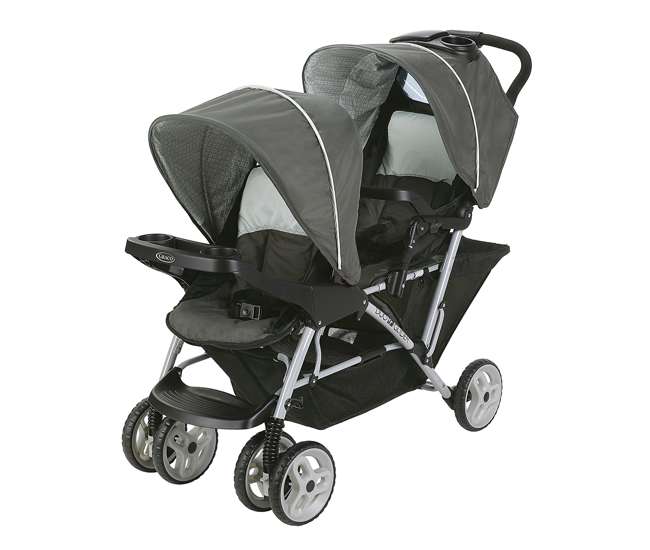 Graco DuoGlider Click Connect Double Stroller, Glacier : 1980461 : VMInnovations.com