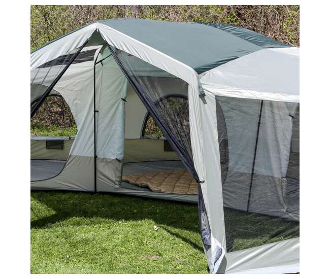 Tahoe Gear Carson 3-Season 14 Person Large Family Cabin Tent : EVANS ...