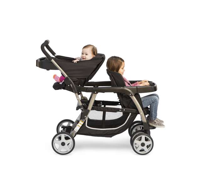 graco ready2grow stand and ride double stroller