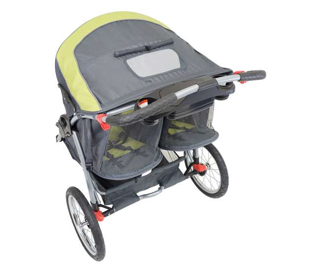 baby trend expedition swivel double jogger baby jogging stroller