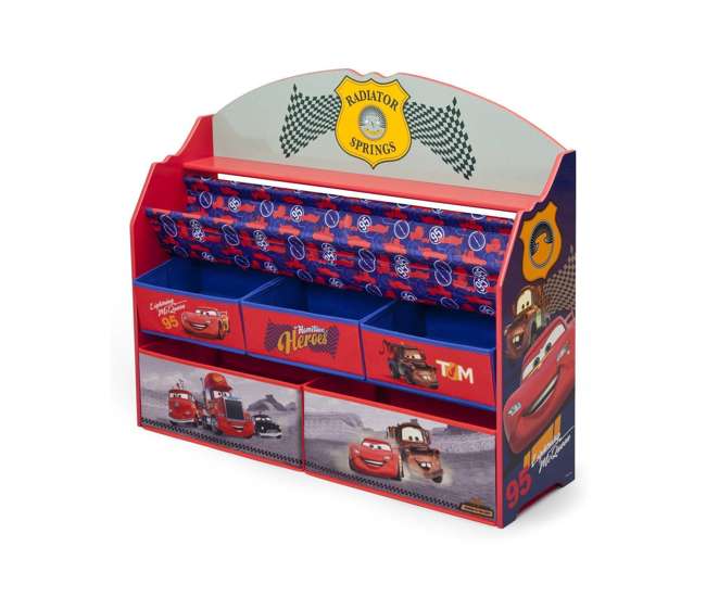 delta children's book and toy organizer