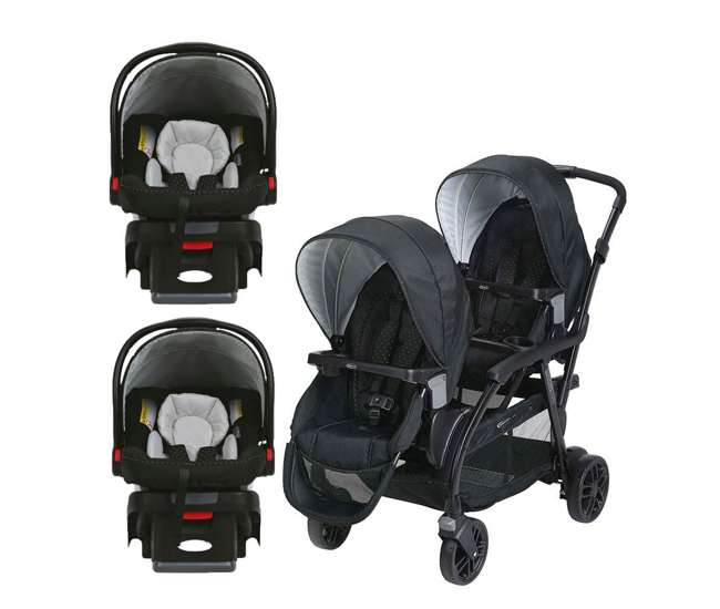 graco connect double stroller