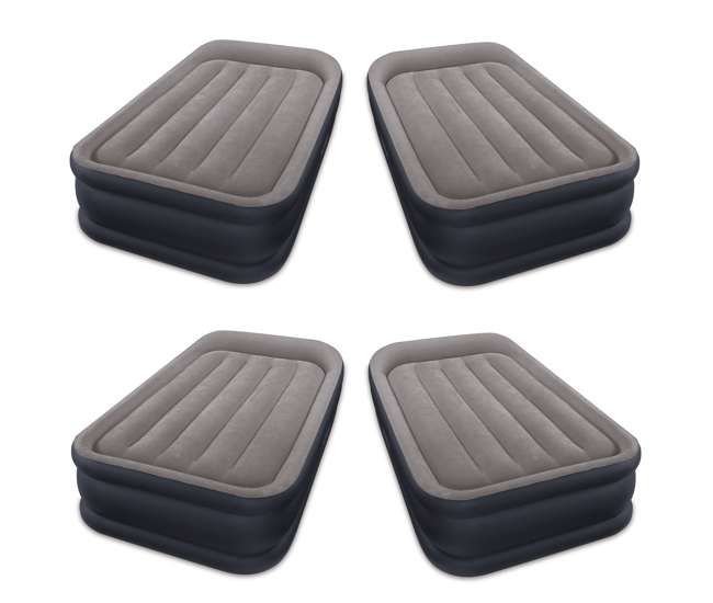 intex deluxe raised airbed