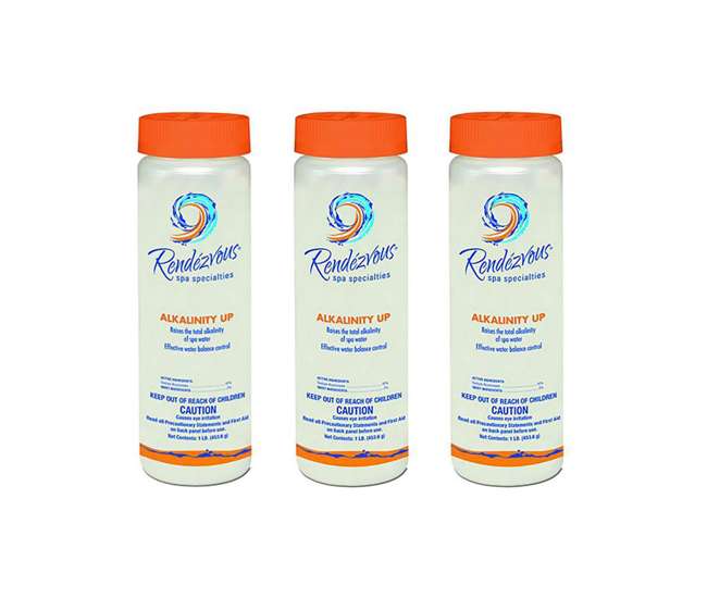 Rendezvous Spa Specialties Alkalinity Up Pool Balancer 3 Pack 3 X a