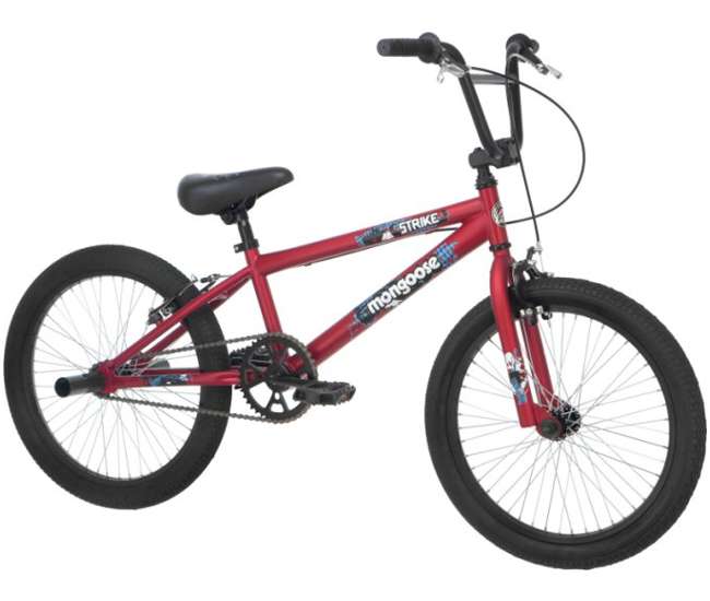 mongoose bike red