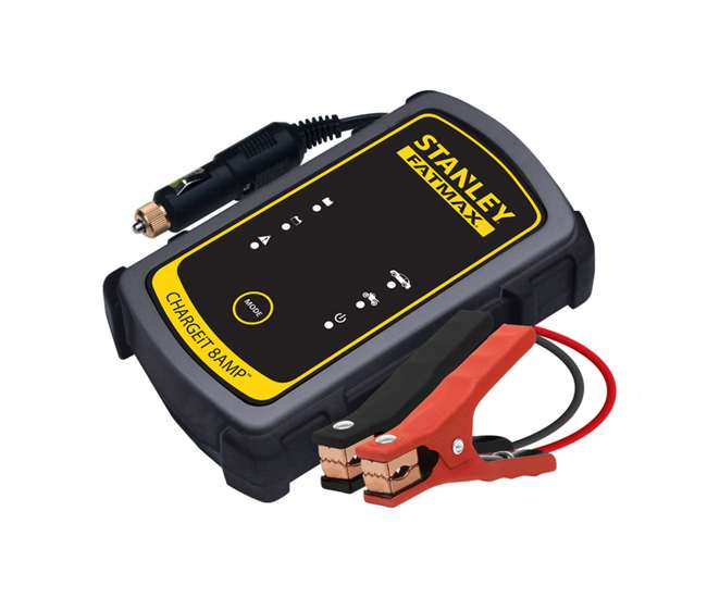 stanley 12 volt battery charger maintainer