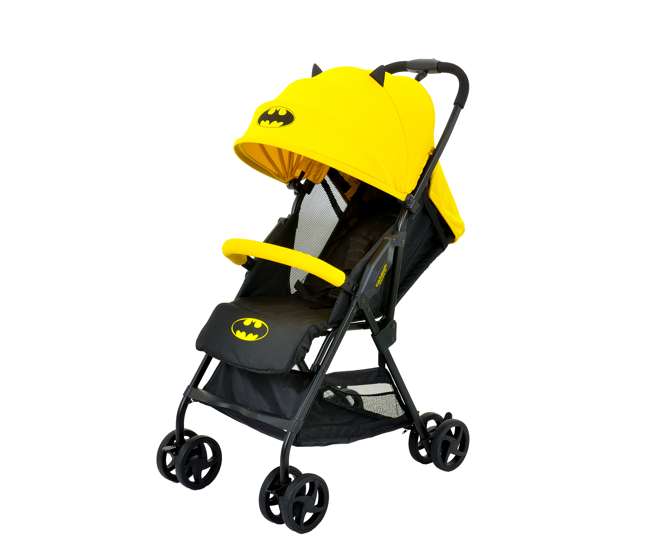 yellow stroller