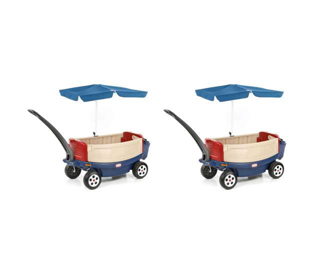 little tikes deluxe ride and relax wagon