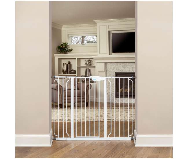 extra tall baby gate with door