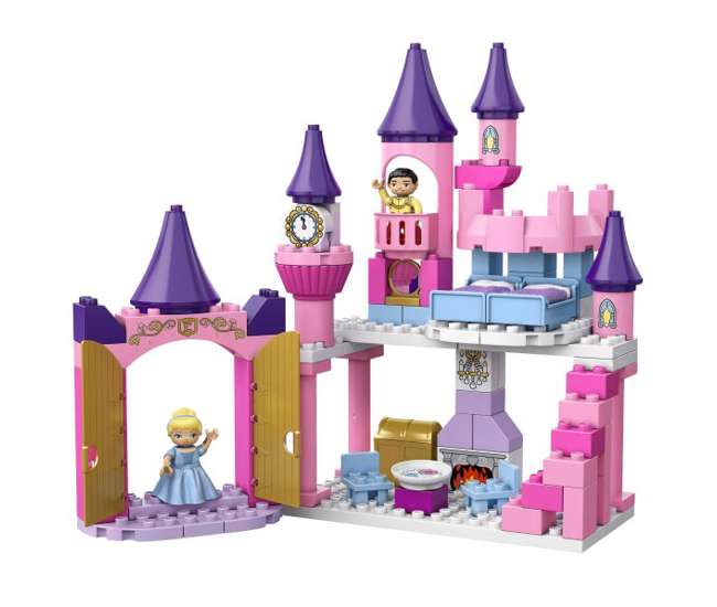 lego duplo pink house