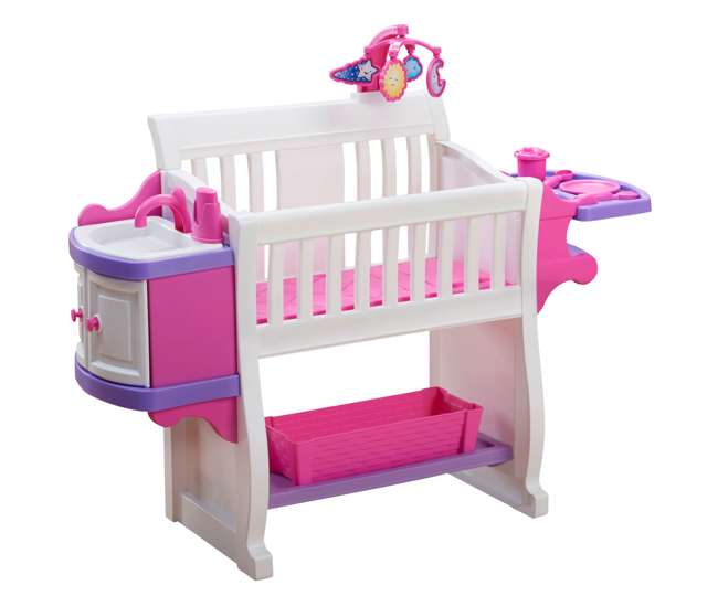 baby doll and crib set