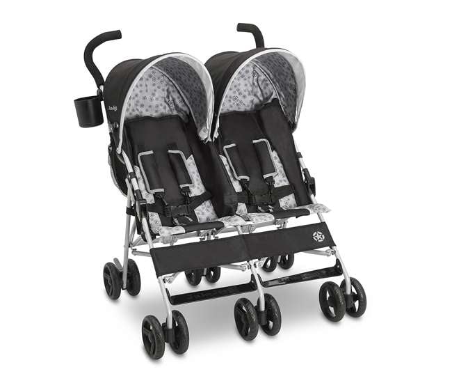 Delta Children J Is For Jeep Brand Scout Double Stroller Charcoal Galaxy