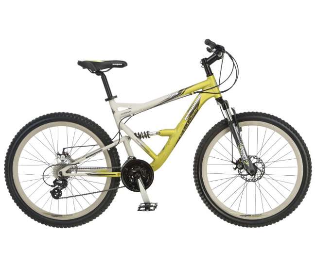 26 dual suspension mountain bike