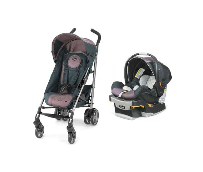 chicco purple stroller