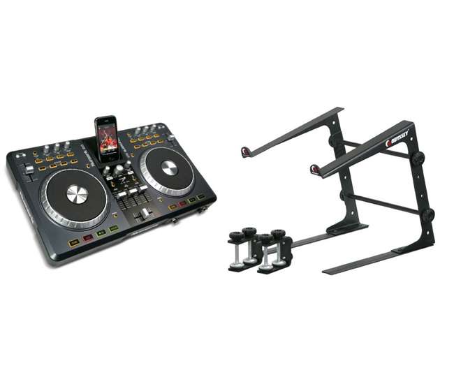 Numark Idj3 Digital Dj Controller W Ipod Iphone Dock Odyssey Laptop Stand