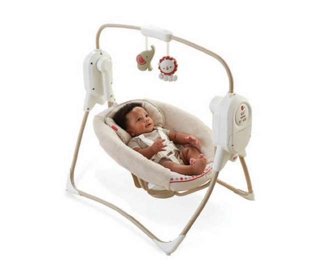 fisher price space saver swing