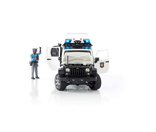 bruder toys police jeep