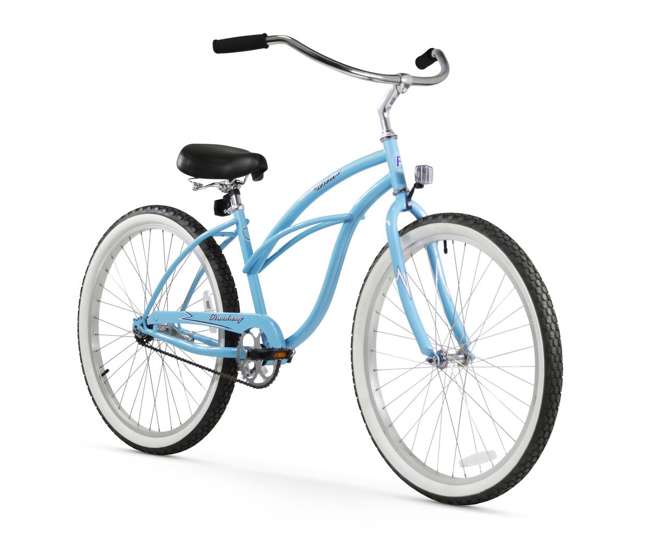 women's blue cruiser bike