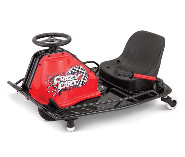 razor electric powered drifting crazy cart