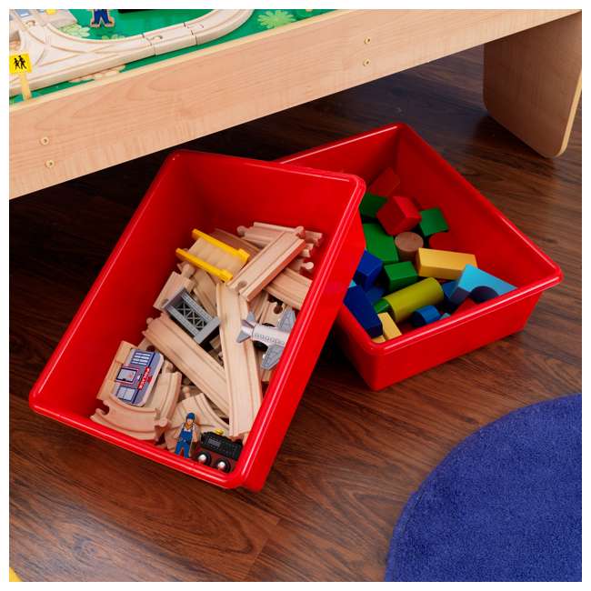 train table storage bins